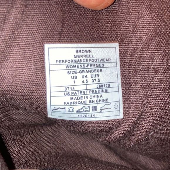 Merrell Tooled Boots Over ankle - Picture 2 of 5